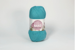  Пряжа NAKO Cotton Lux  |8: бірюз.світл. |