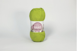  Пряжа NAKO Cotton Lux  |7: салат.яскр. |