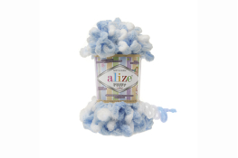  Пряжа "Puffy" 100гр / 009м