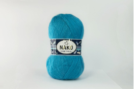  Пряжа NAKO Mohair Delikate  |8: бірюз.світл. 06134|