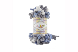  Пряжа "Puffy" 100гр / 009м