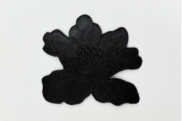  Термоаплiкацiя "Мак" 100х112 мм  |1: чорн. |