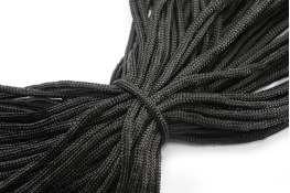  Шнур  4.0 мм поліамідний  |1: чорн. |