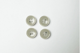  Гудзик 15 мм  |2: молочн.сір. |