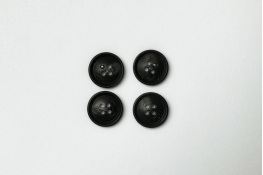  Гудзик 15 мм  |1: сірий темн. |