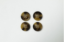  Гудзик 15 мм  |6: коричн.світл. |