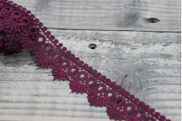  Мереживо  40 мм (гіпюр) арт.4G4247  |5: борд. |