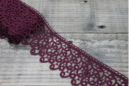 Мереживо  70 мм (гіпюр) арт.4G4193  |5: борд. |