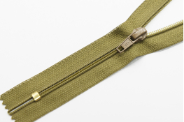  Застiбка-блискавка  Т6   18 см  |7: хакі |