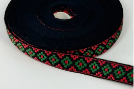  Тасьма  17 мм  |5: червон. |