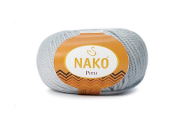  Пряжа "Peru" 100 гр / 130 м  |8: блак.сірий 03985|