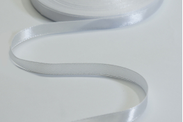  Стрічка атласна 06 мм ляссе  |2: білий |