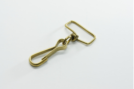  Карабiн 35 мм з рамкою 25 мм  |10: латунь |