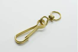  Карабiн 50 мм з кiльцем 10 мм  |10: латунь |