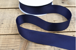  Тасьма репсова 40 мм  |9: синій темн. |