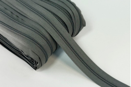  .Застiбка-блискавка рулонна  Т5  |1: сірий |