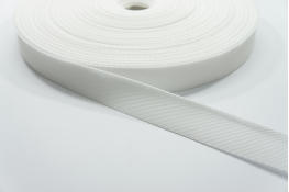 Стрічка ремінна 30 мм  |2: білий |