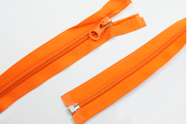  Застiбка-блискавка  Т5   75 см 1 замок (МН)  |3: оранж.рудий |