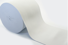  Тасьма еластична 160 мм бандажна  |2: білий |