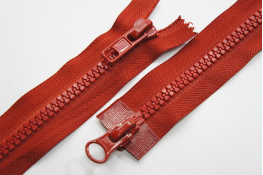  Блискавка 100 см 2 замка "трактор"  Т8  |5: червон. |