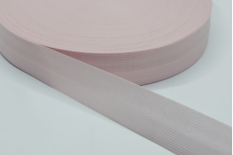  Тасьма облямівочна 23 мм в`язана  |4: рожев.світл. |