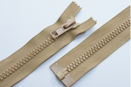  Блискавка 65 см 1 замок "трактор"  Т8  |6: беж.золот. |