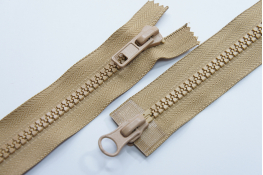  Блискавка  85 см 2 замка "трактор"  Т8  |6: беж.золот. |