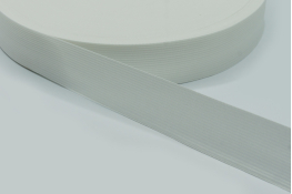  Тасьма облямівочна 23 мм в`язана  |2: білий |