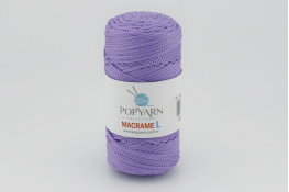  Пряжа-шнур POPYARN Macrame L  |4: бузк.світл. 437|
