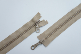  Застiбка-блискавка Т5  110 см 2 замка (YKK)  |6: беж.світл. 573|