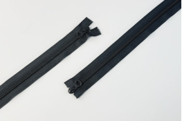  Застiбка-блискавка Т5   75 см 2 замка (YKK)  |1: сірий темн. 156|