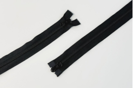  Застiбка-блискавка Т5  110 см 2 замка (YKK)  |1: чорн. 580|
