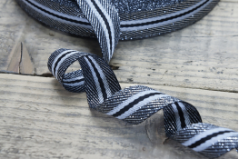  Тасьма репсова 30 мм  |10: срібло |