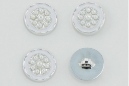  Гудзик 21 мм арт.КМ-02  |2: білий |