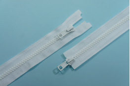  Блискавка 100 см 2 замка "трактор"  Т5  (YKK)  |2: білий 501|