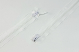  Застiбка-блискавка Т5   80 см 2 замка (МН)  |2: білий |