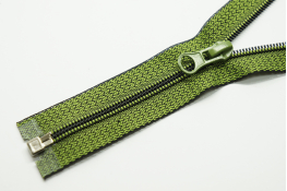  Застiбка-блискавка  Т6   80 см 1 замок  |7: зелен.яскр. |