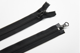  Застiбка-блискавка Т6   80 см 2 замка  |1: чорн. |