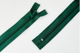  Застiбка-блискавка  Т5   18 см  (МН)  |7: зелен.темн. |