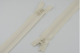  Блискавка  75 см 2 замка "трактор"  Т5 (YKK)  |2: молочн. 801|