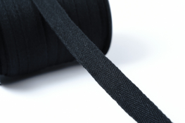  Стрічка кіперна 20 мм  |1: чорн. |