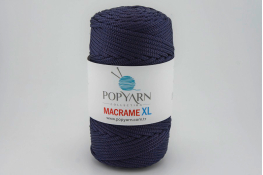  Пряжа-шнур POPYARN Macrame XL  |9: фіолет. 492|