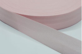  Тасьма облямівочна 32 мм в`язана  |4: рожев.світл. |