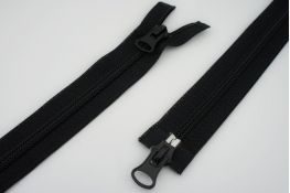  Застiбка-блискавка Т8   80 см 2 замка  |1: чорн. |