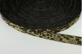  Стрiчка ремiнна "камуфляж MultiCam" 100% ПА  |7: хакі |