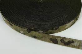  Стрiчка ремiнна "камуфляж MultiCam" 100% ПА  |7: хакі |