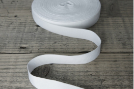  Стрічка прикладна 25 мм  |2: білий |