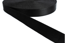  Стрічка ремінна 40 мм щільна  |1: чорн. |