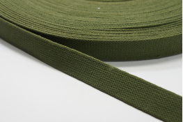  Стрічка ремінна 25 мм (бавовна)  |7: полин. |