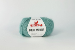  Пряжа Mondial Dolche Mohair  |8: бірюз. |